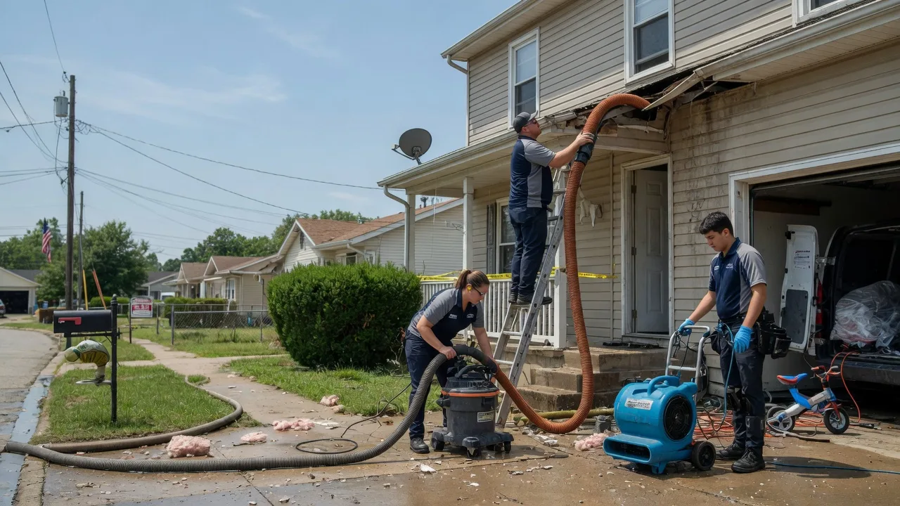 Water Damage Restoration in New Salem, ND near me